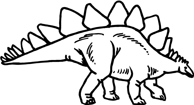 Dessin à colorier: Dinosaure (Animaux) #5651 - Coloriages à Imprimer Gratuits