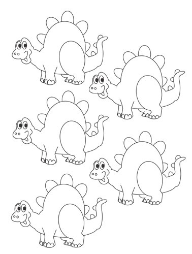 Dessin à colorier: Dinosaure (Animaux) #5658 - Coloriages à Imprimer Gratuits