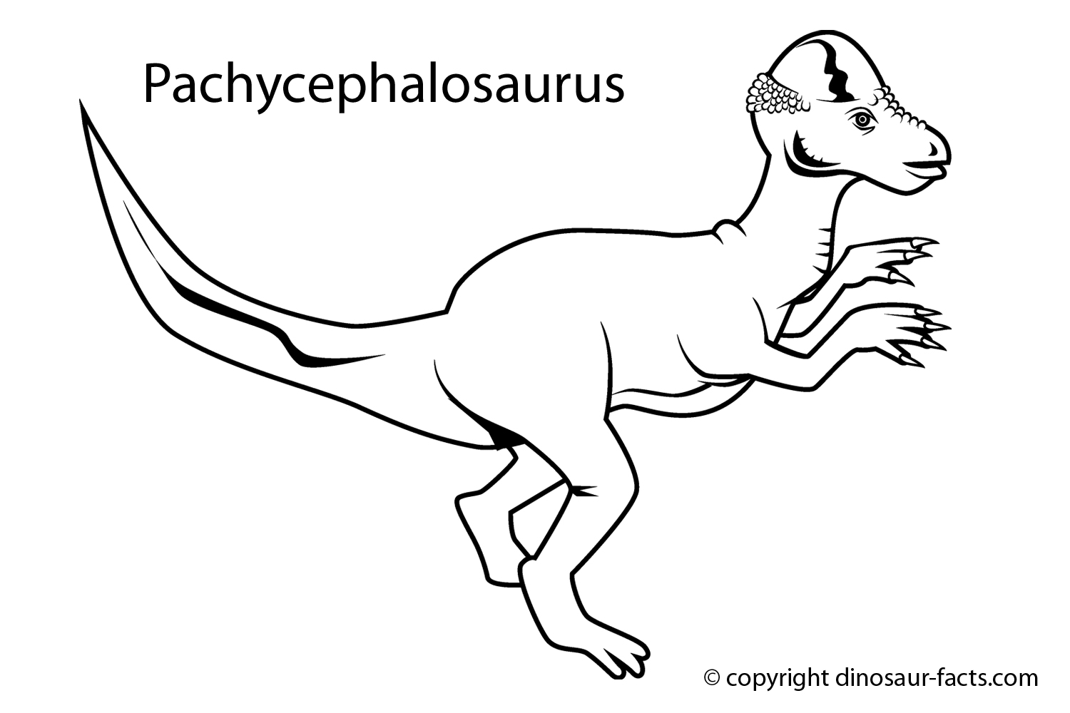 Dessin à colorier: Dinosaure (Animaux) #5659 - Coloriages à Imprimer Gratuits