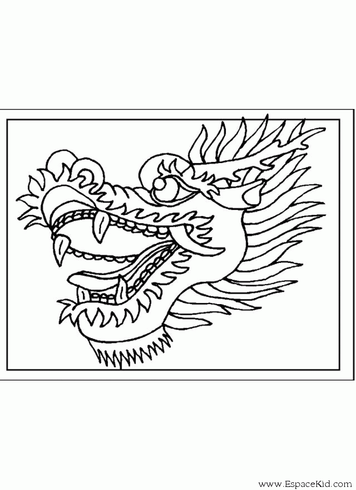 Dessin à colorier: Dragon (Animaux) #5859 - Coloriages à Imprimer Gratuits