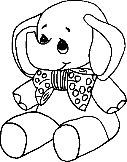 Dessin à colorier: Éléphant (Animaux) #6416 - Coloriages à Imprimer Gratuits