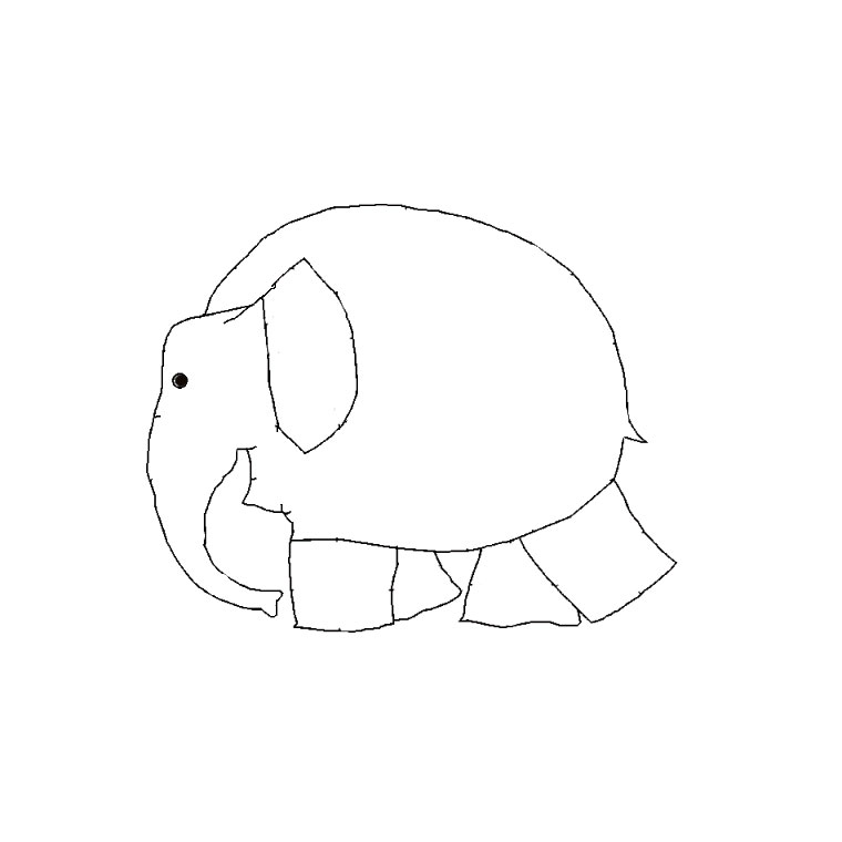Dessin à colorier: Éléphant (Animaux) #6462 - Coloriages à Imprimer Gratuits
