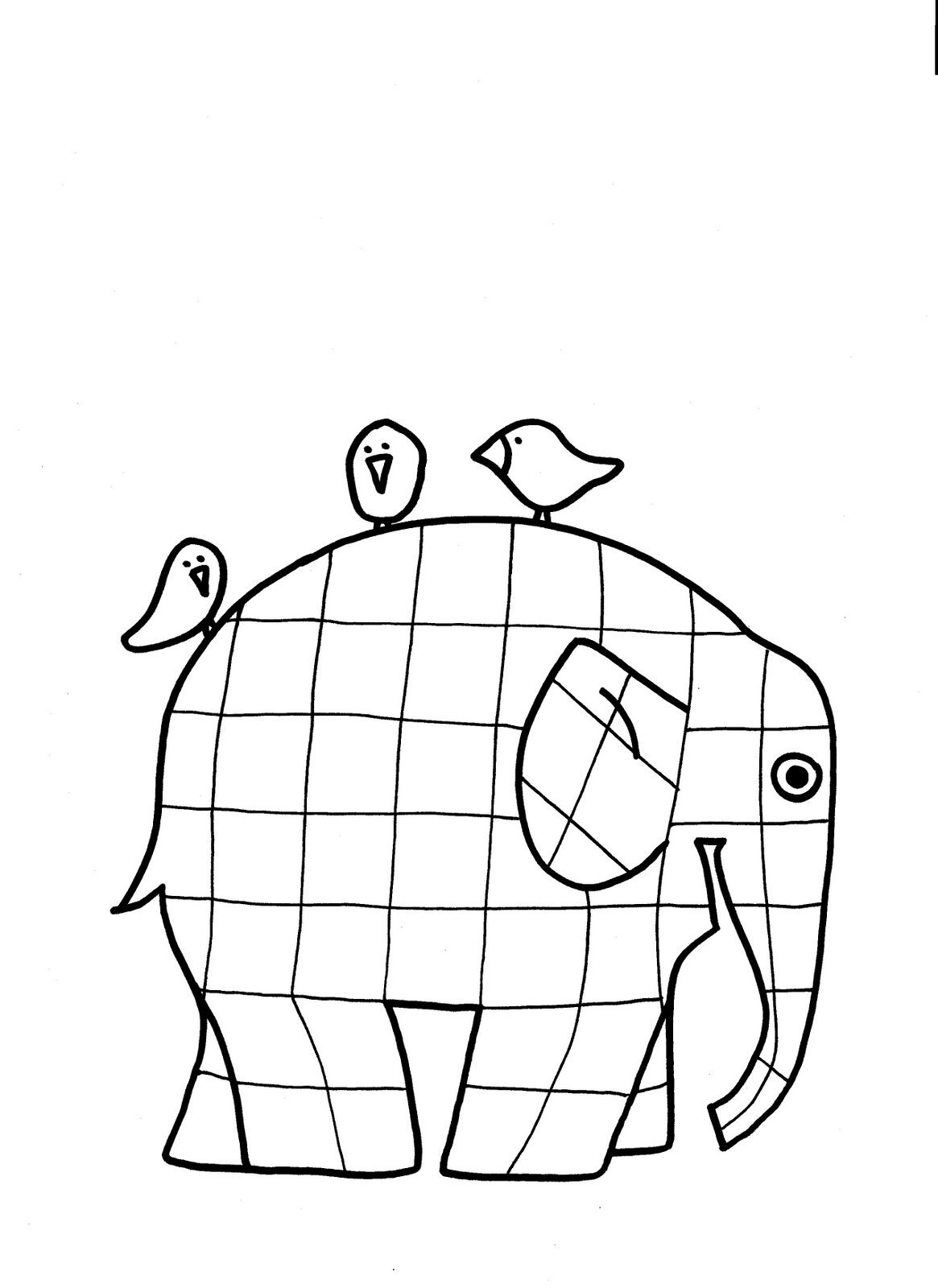 Dessin à colorier: Éléphant (Animaux) #6471 - Coloriages à Imprimer Gratuits