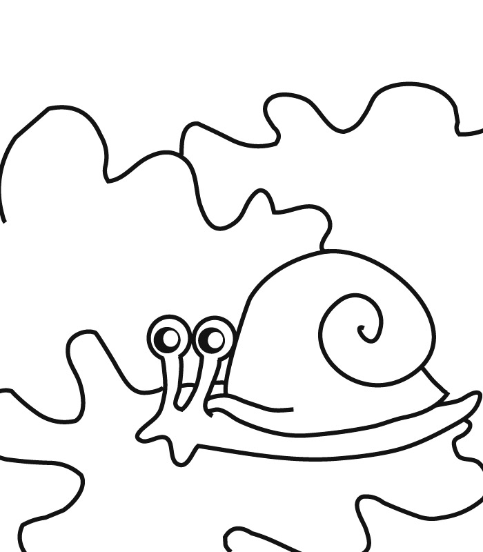 Dessin à colorier: Escargot (Animaux) #6559 - Coloriages à Imprimer Gratuits