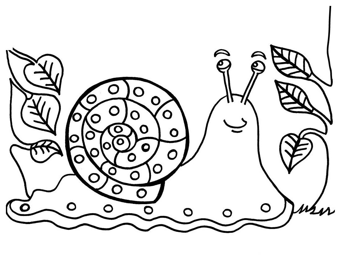 Dessin à colorier: Escargot (Animaux) #6688 - Coloriages à Imprimer Gratuits