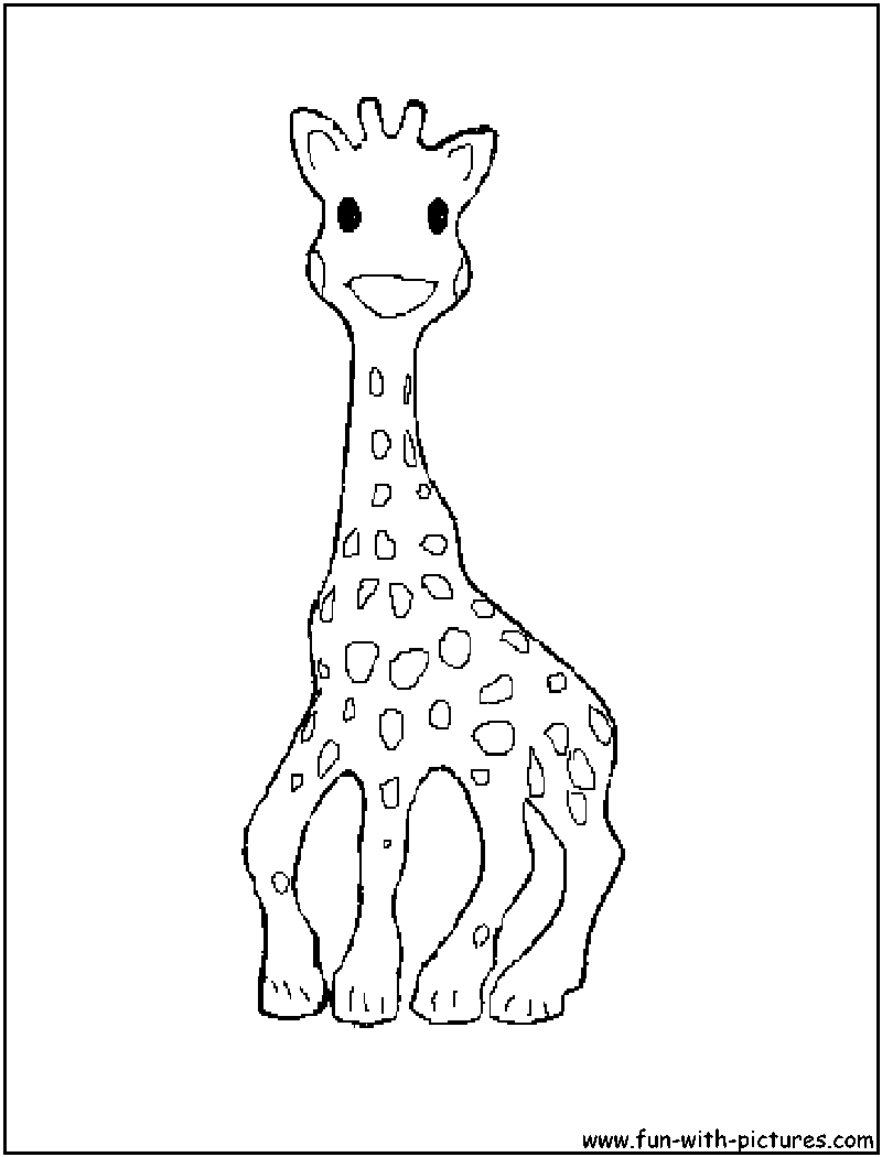 Coloriage Girafe 7310 Animaux Dessin à Colorier Coloriages à