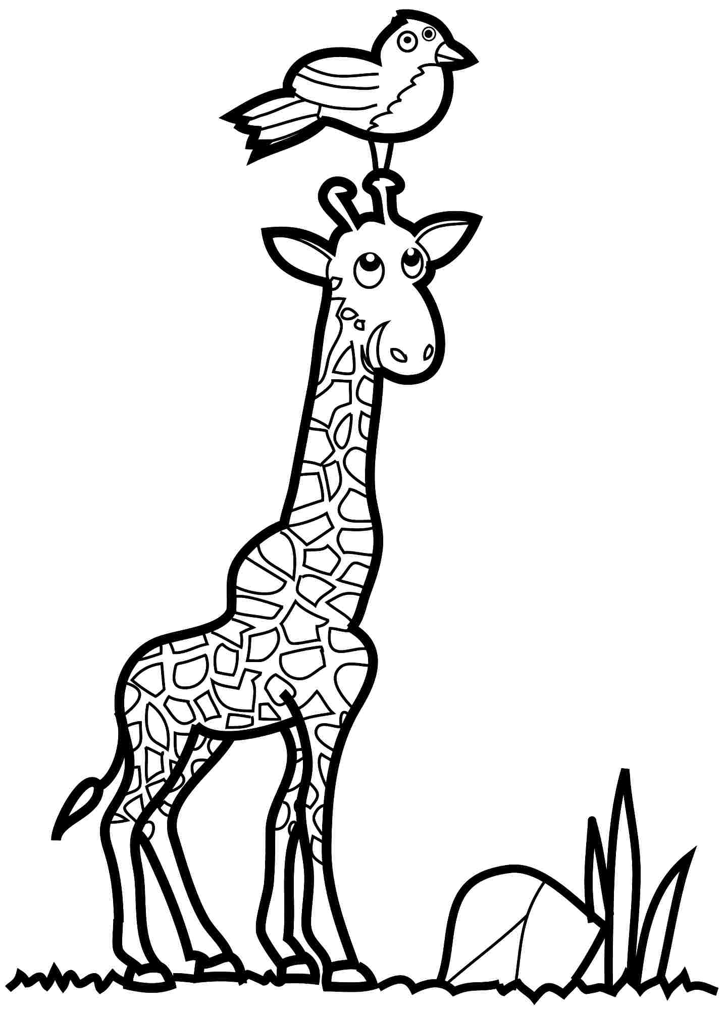 Coloriage Girafe #7370 (Animaux) – Dessin à colorier – Coloriages à