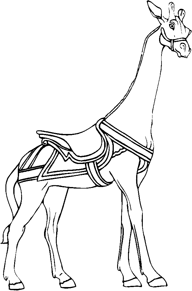 Dessin à colorier: Girafe (Animaux) #7381 - Coloriages à Imprimer Gratuits