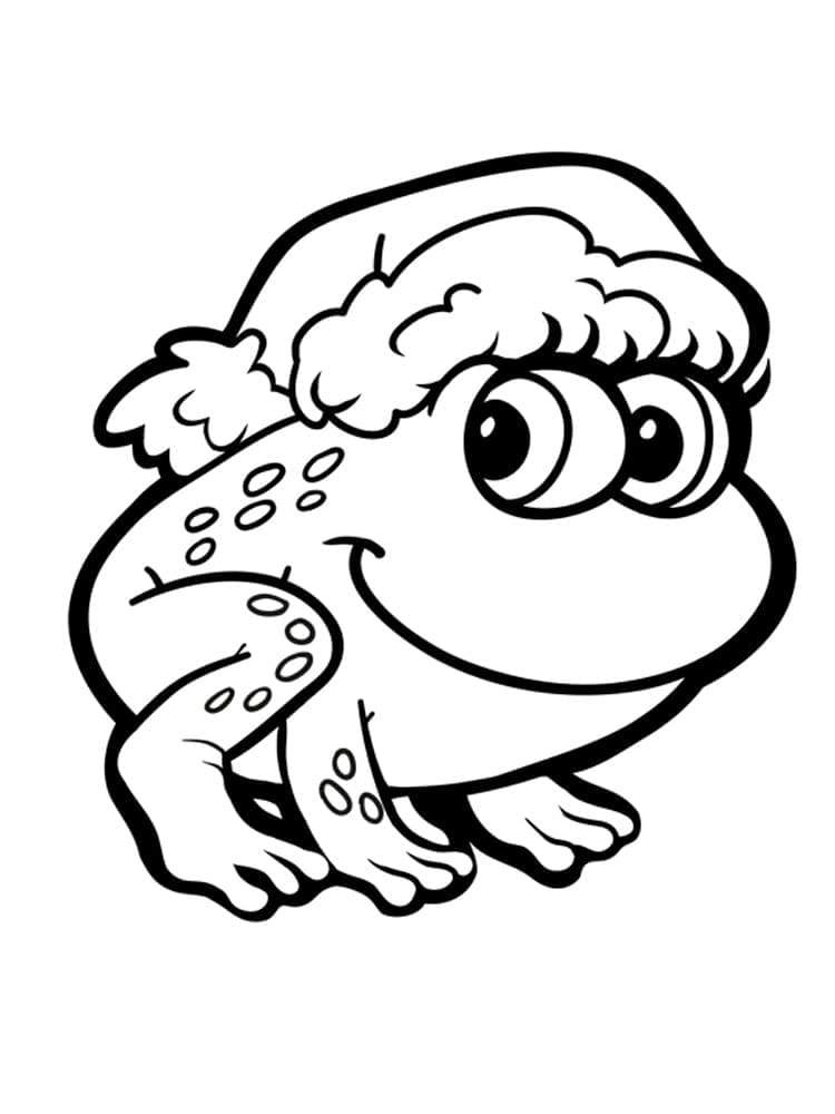 Coloriage gratuit Grenouille #187305 de la collection Animaux à imprimer