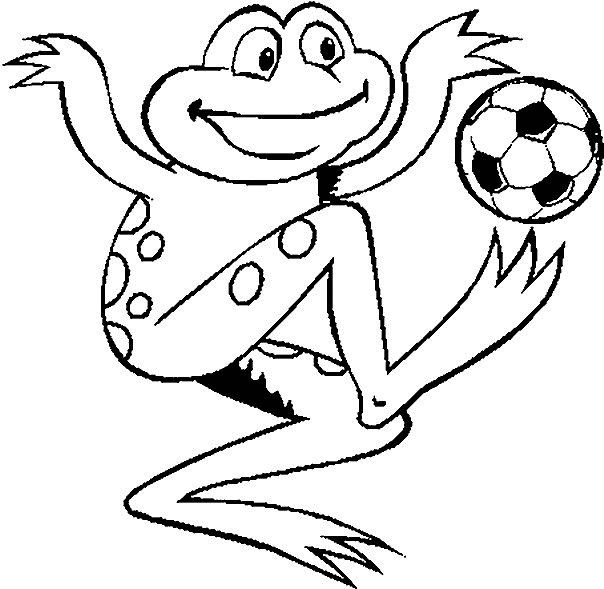 Dessin à colorier: Grenouille (Animaux) #7585 - Coloriages à Imprimer Gratuits