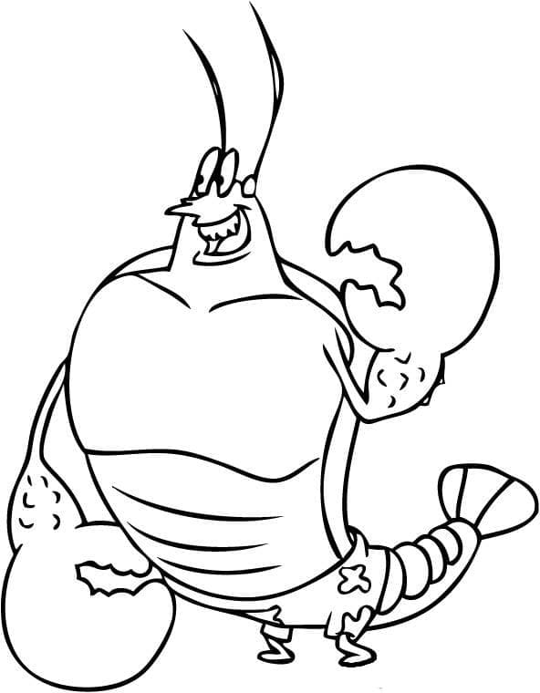Dessin à colorier: Homard (Animaux) #186718 - Coloriages à Imprimer Gratuits