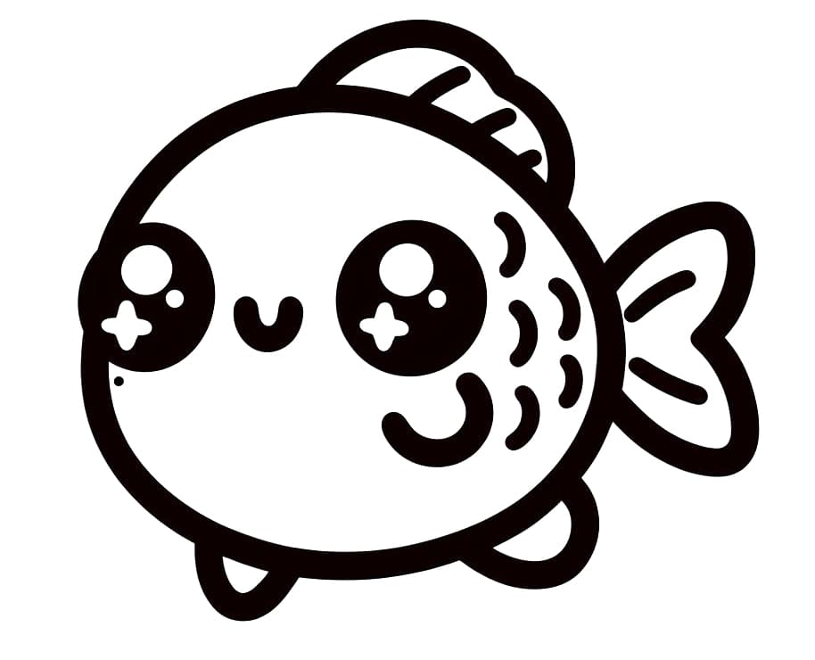 Dessin à colorier: Kawaii Animaux (Animaux) #209247 - Coloriages à Imprimer Gratuits