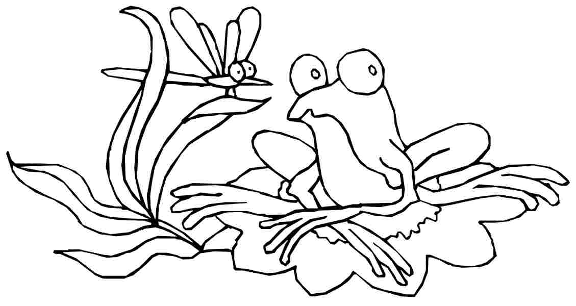 Dessin à colorier: Libellule (Animaux) #9991 - Coloriages à Imprimer Gratuits