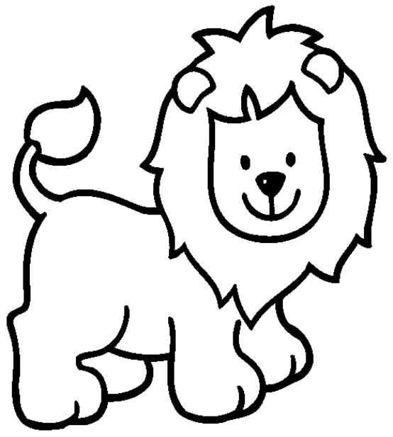 Dessin à colorier: Lion (Animaux) #10248 - Coloriages à Imprimer Gratuits