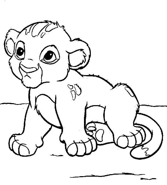 Dessin à colorier: Lion (Animaux) #10283 - Coloriages à Imprimer Gratuits
