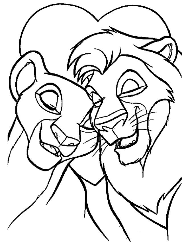 Dessin à colorier: Lion (Animaux) #10315 - Coloriages à Imprimer Gratuits