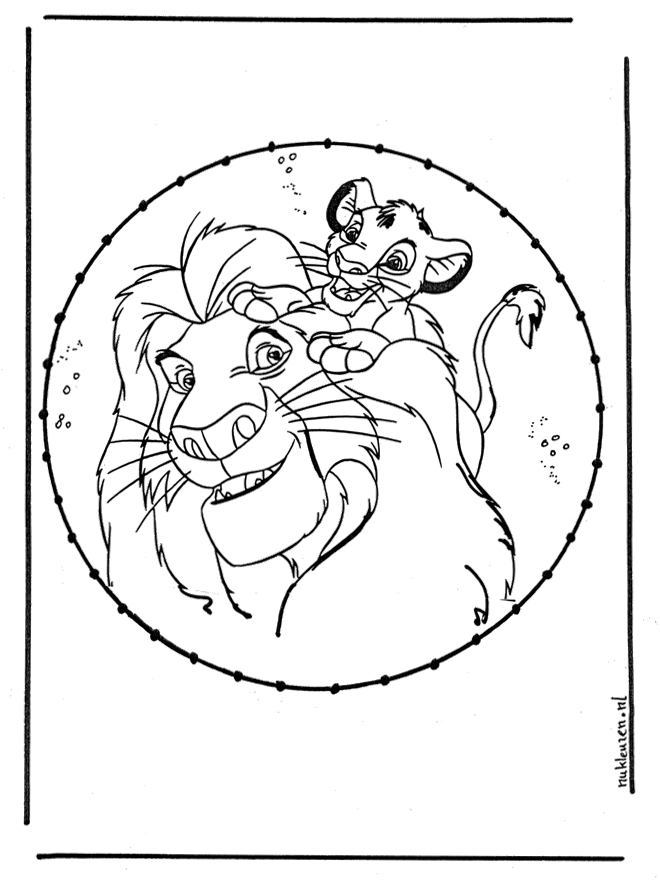 Dessin à colorier: Lion (Animaux) #10364 - Coloriages à Imprimer Gratuits