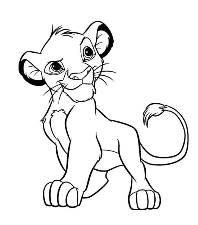 Dessin à colorier: Lion (Animaux) #10381 - Coloriages à Imprimer Gratuits