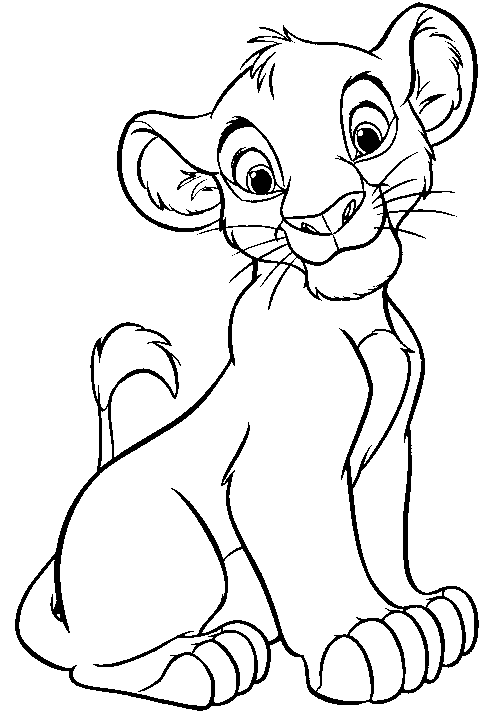 Dessin à colorier: Lion (Animaux) #10389 - Coloriages à Imprimer Gratuits