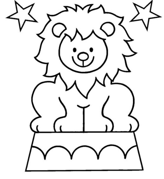 Dessin à colorier: Lion (Animaux) #10430 - Coloriages à Imprimer Gratuits