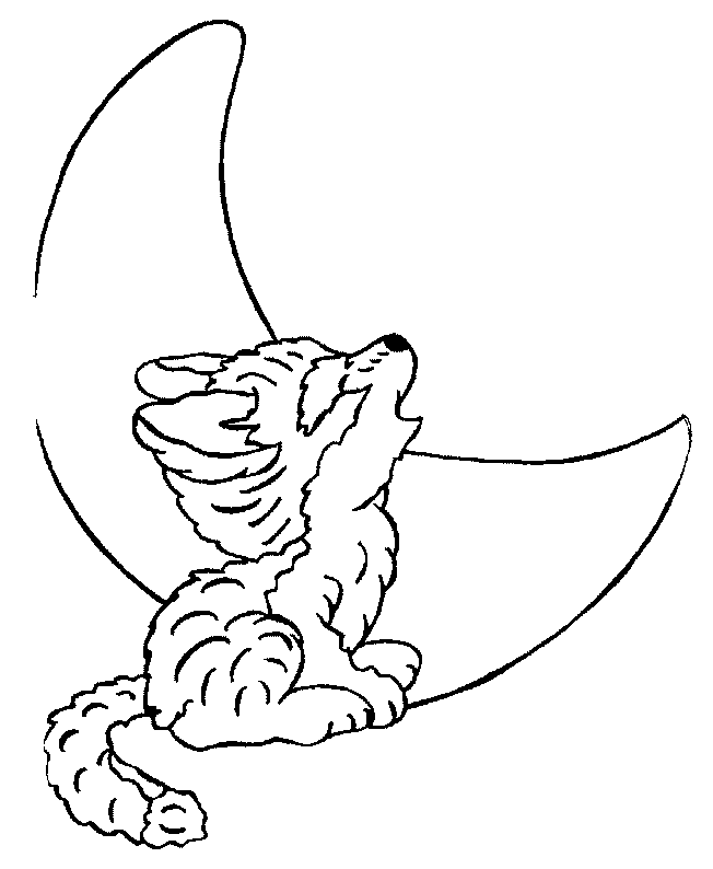 Dessin à colorier: Loup (Animaux) #10506 - Coloriages à Imprimer Gratuits