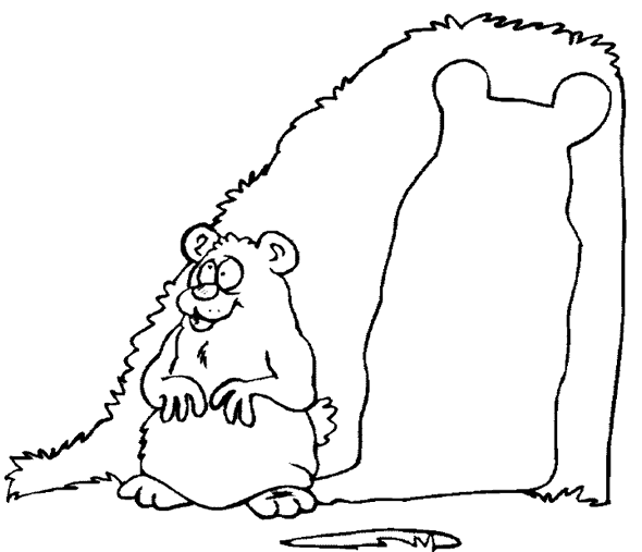 Dessin à colorier: Marmotte (Animaux) #10942 - Coloriages à Imprimer Gratuits