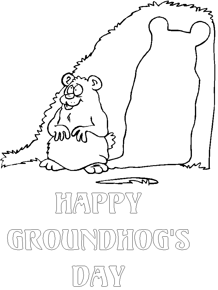 Dessin à colorier: Marmotte (Animaux) #10993 - Coloriages à Imprimer Gratuits