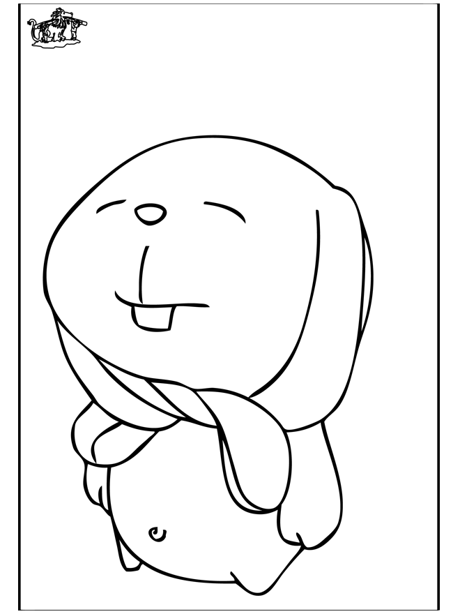 Dessin à colorier: Marmotte (Animaux) #11014 - Coloriages à Imprimer Gratuits