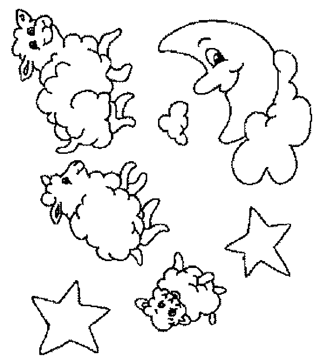 Dessin à colorier: Mouton (Animaux) #11477 - Coloriages à Imprimer Gratuits