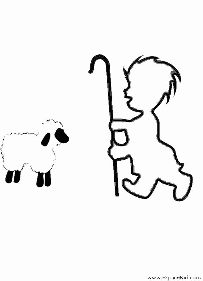 Dessin à colorier: Mouton (Animaux) #11478 - Coloriages à Imprimer Gratuits