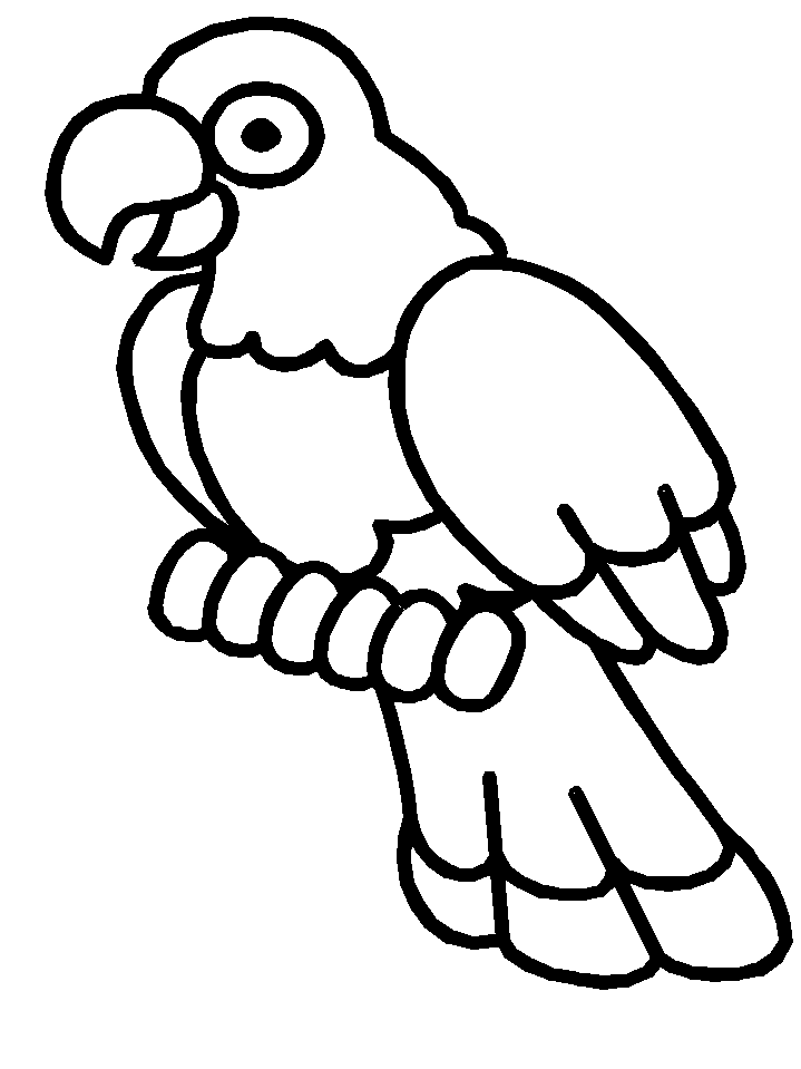Dessin à colorier: Oiseaux (Animaux) #11975 - Coloriages à Imprimer Gratuits