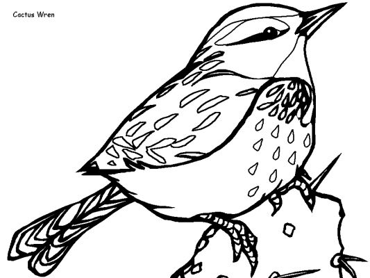 Dessin à colorier: Oiseaux (Animaux) #12026 - Coloriages à Imprimer Gratuits