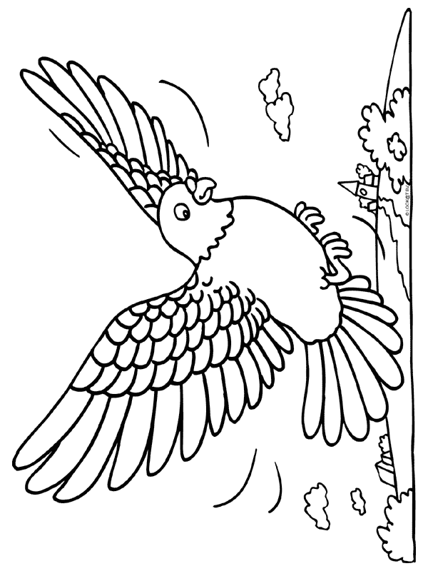 Dessin à colorier: Oiseaux (Animaux) #12132 - Coloriages à Imprimer Gratuits