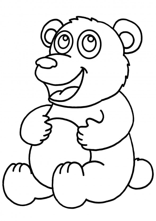 Coloriage gratuit Ours #180712 de la collection Animaux à imprimer