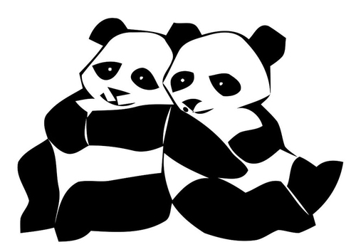 Dessin à colorier: Panda (Animaux) #12446 - Coloriages à Imprimer Gratuits