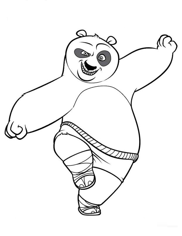 Dessin à colorier: Panda (Animaux) #12460 - Coloriages à Imprimer Gratuits