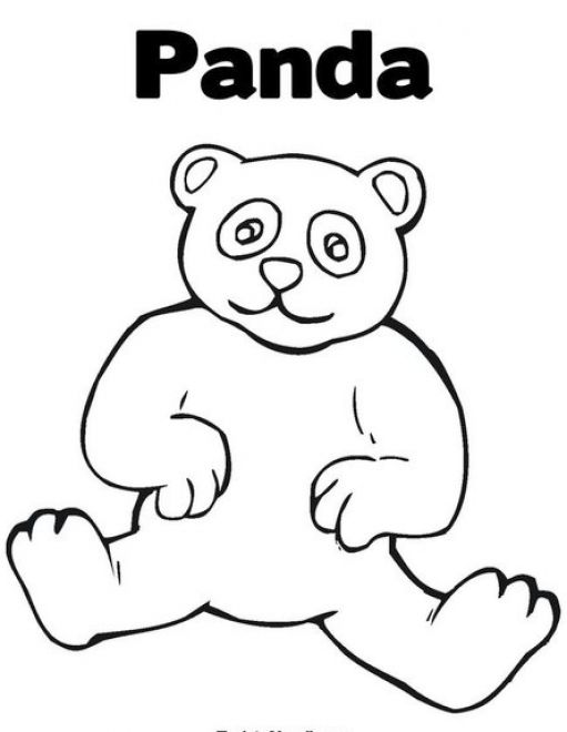 Dessin à colorier: Panda (Animaux) #12478 - Coloriages à Imprimer Gratuits