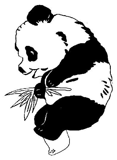 Dessin à colorier: Panda (Animaux) #12499 - Coloriages à Imprimer Gratuits
