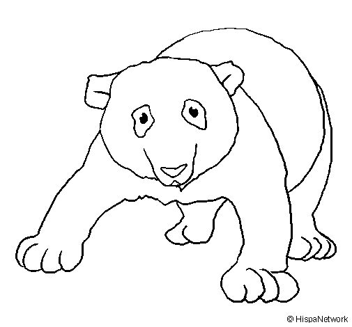 Dessin à colorier: Panda (Animaux) #12621 - Coloriages à Imprimer Gratuits