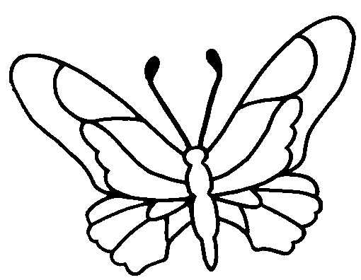 Dessin à colorier: Papillon (Animaux) #15683 - Coloriages à Imprimer Gratuits