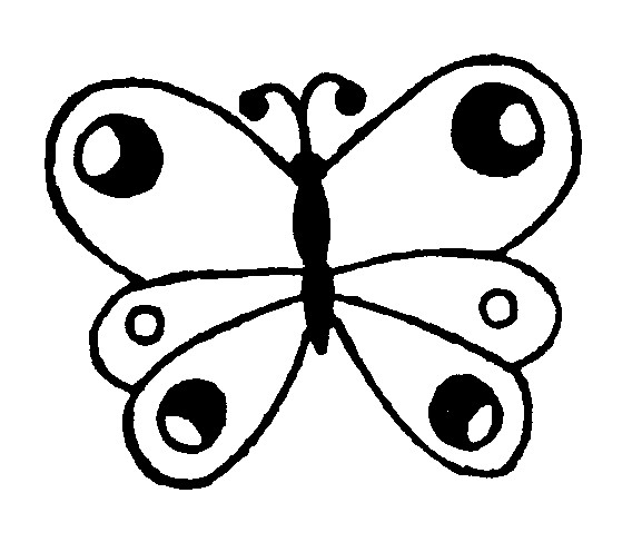 Dessin à colorier: Papillon (Animaux) #15721 - Coloriages à Imprimer Gratuits