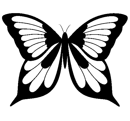 Dessin à colorier: Papillon (Animaux) #15742 - Coloriages à Imprimer Gratuits