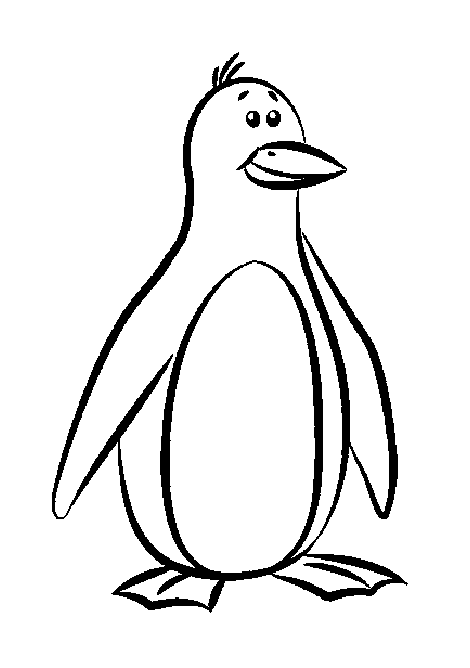 Dessin à colorier: Pingouin (Animaux) #16823 - Coloriages à Imprimer Gratuits
