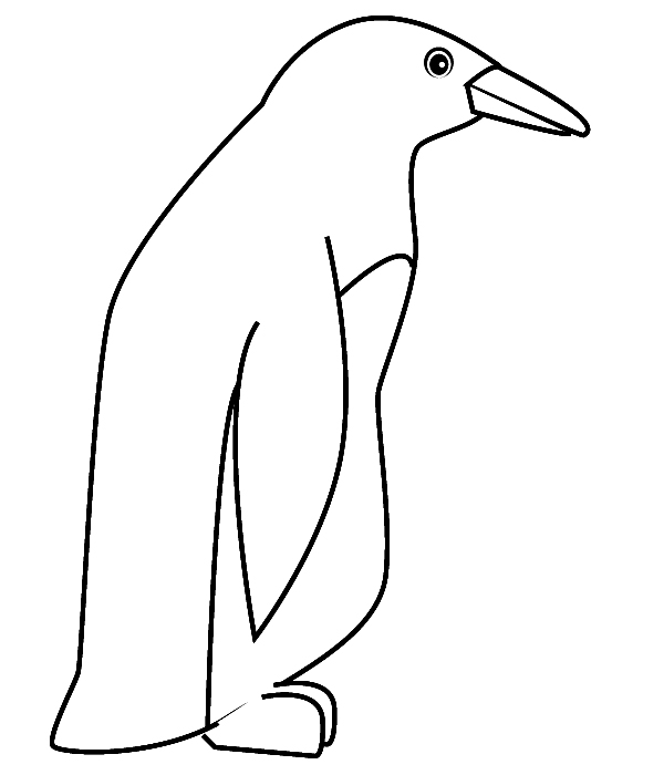 Coloriage Pingouin #16832 (Animaux) – Dessin à colorier – Coloriages à