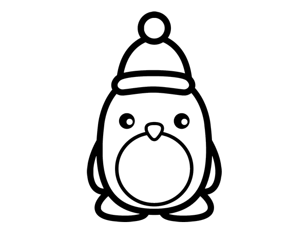 Dessin à colorier: Pingouin (Animaux) #16838 - Coloriages à Imprimer Gratuits