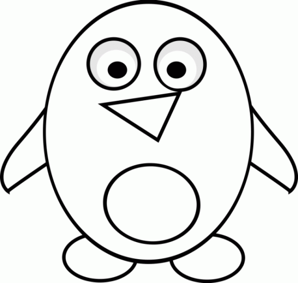 Dessin à colorier: Pingouin (Animaux) #16845 - Coloriages à Imprimer Gratuits