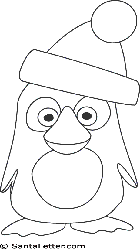 Dessin à colorier: Pingouin (Animaux) #16883 - Coloriages à Imprimer Gratuits
