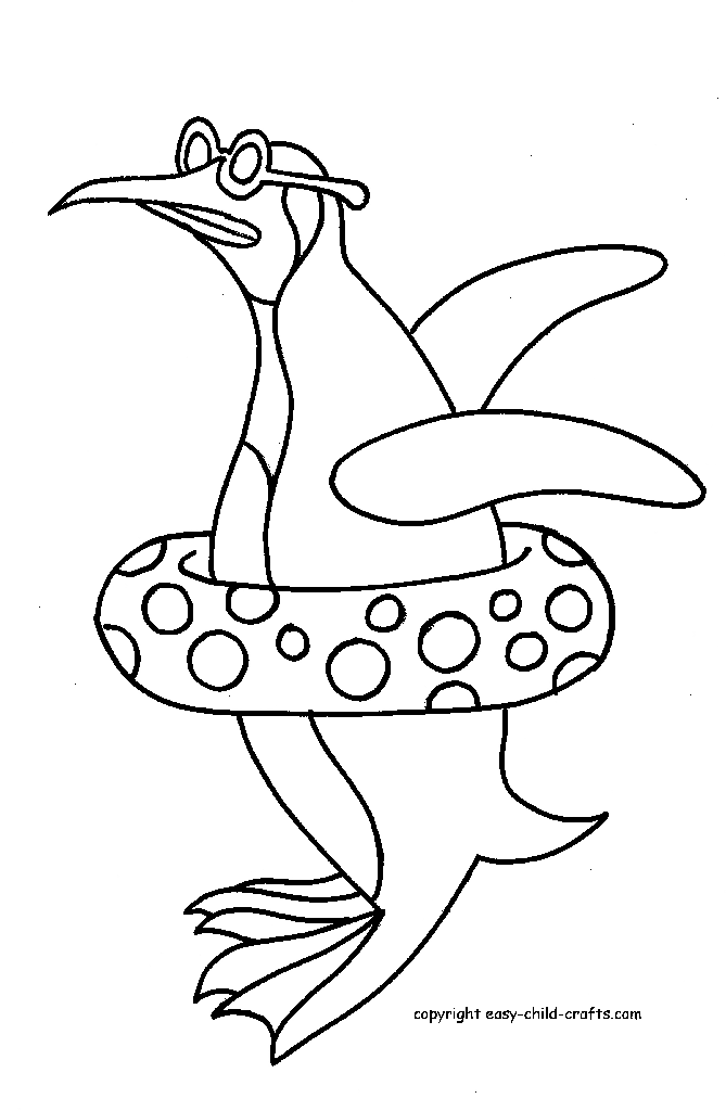 Dessin à colorier: Pingouin (Animaux) #16890 - Coloriages à Imprimer Gratuits