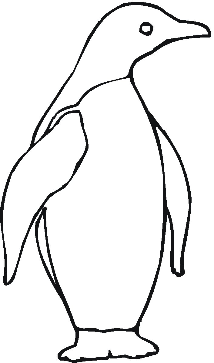 Dessin à colorier: Pingouin (Animaux) #16900 - Coloriages à Imprimer Gratuits
