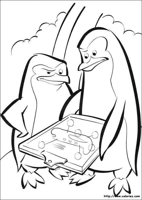Dessin à colorier: Pingouin (Animaux) #16913 - Coloriages à Imprimer Gratuits
